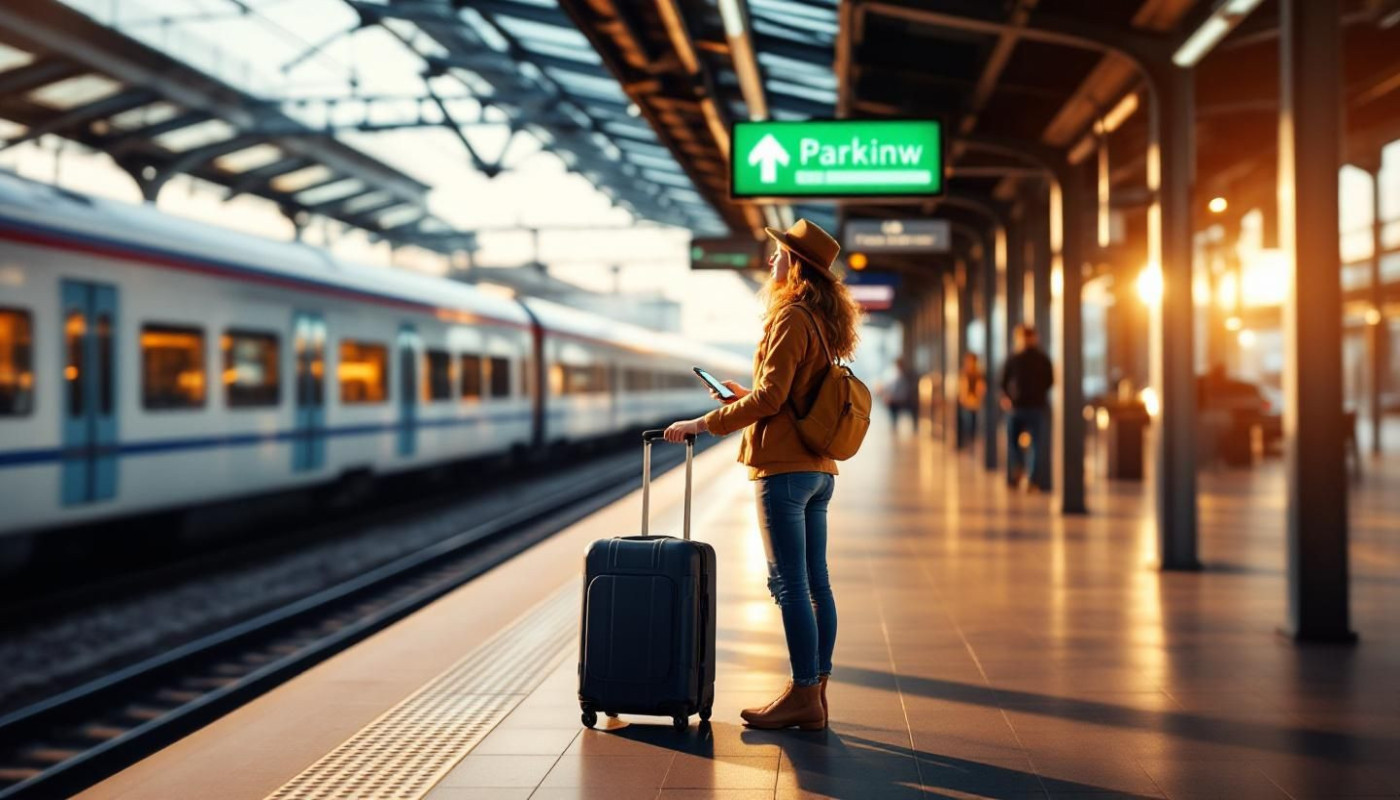 Comment économiser sur le stationnement lors de vos voyages en train ?