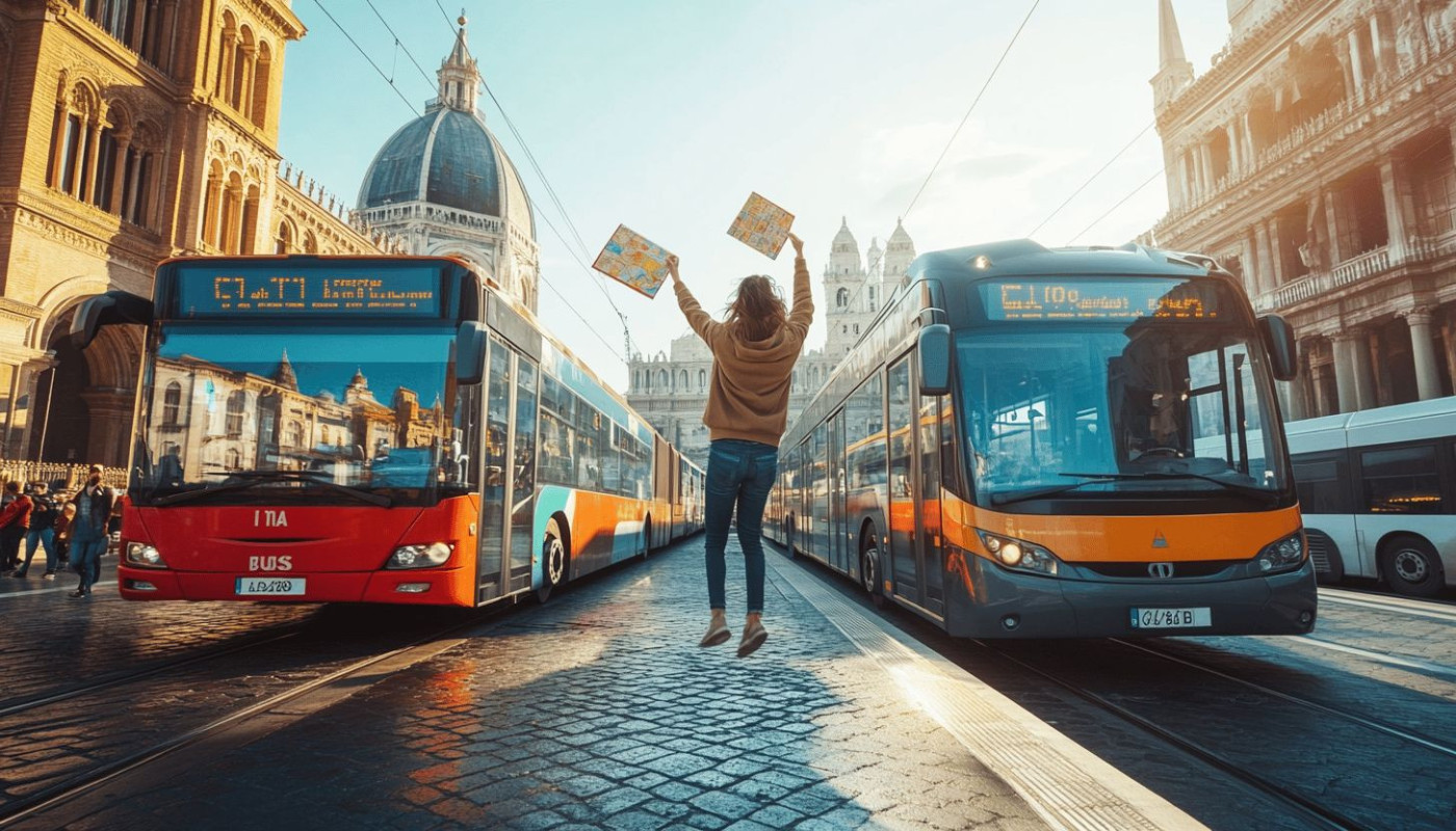 Comment jongler entre train, bus et auto lors d'un voyage en Italie ?