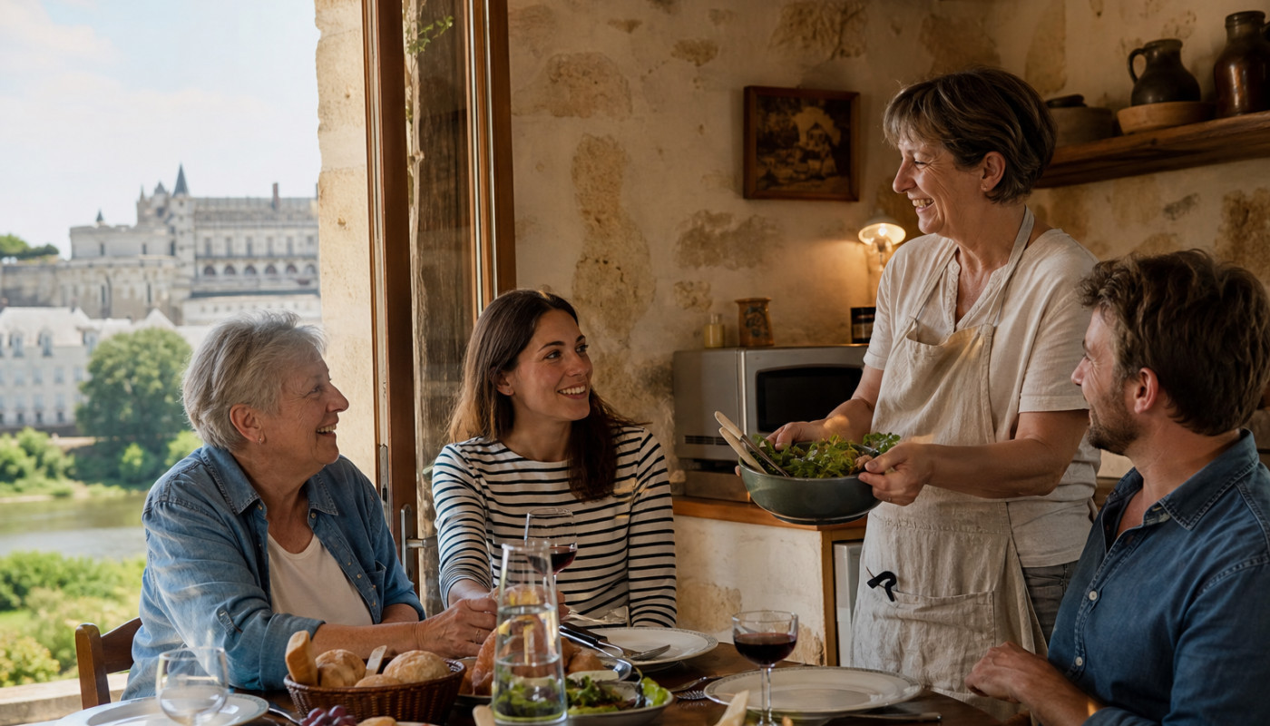 Vivre comme un local : immersion authentique dans les gîtes à Amboise